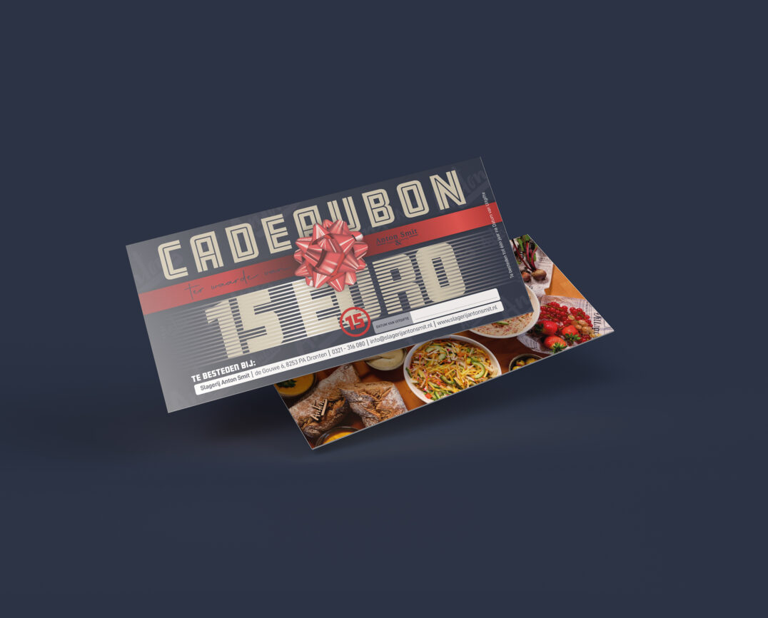 Cadeau Cheque  15 euro