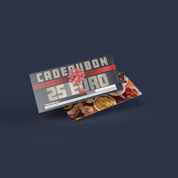 Cadeau Cheque 25 euro