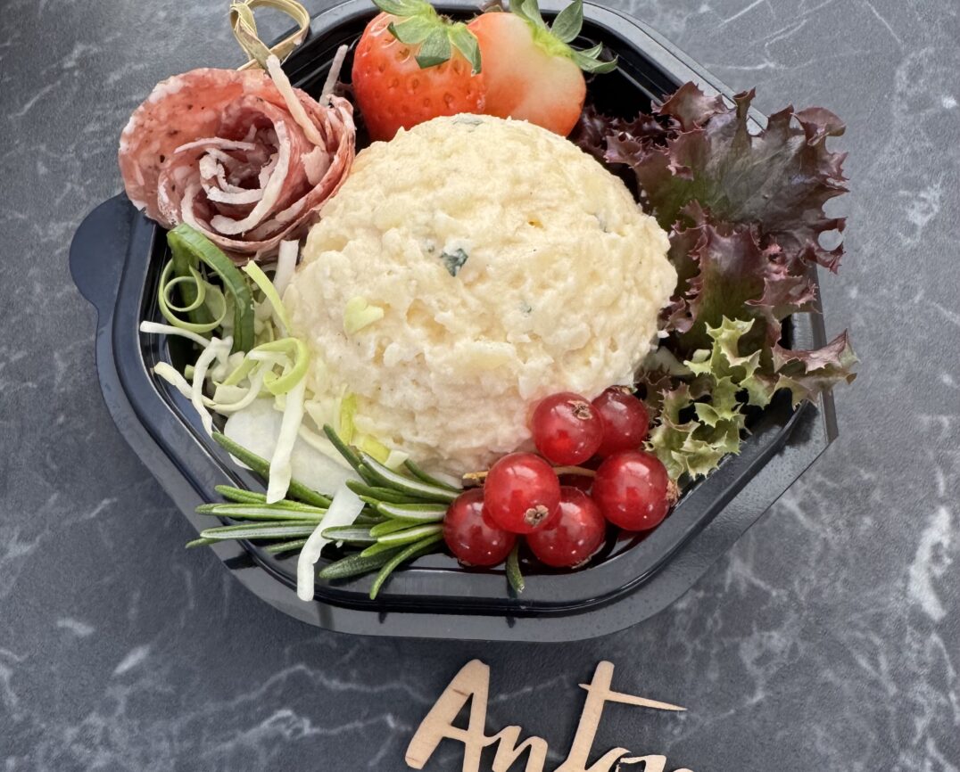 Ei-salade voor 1 persoon
