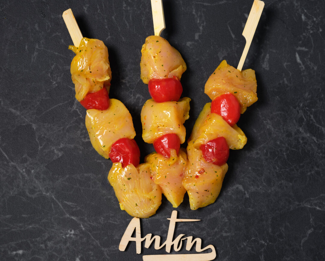 Kip limoncello peppadew brochette