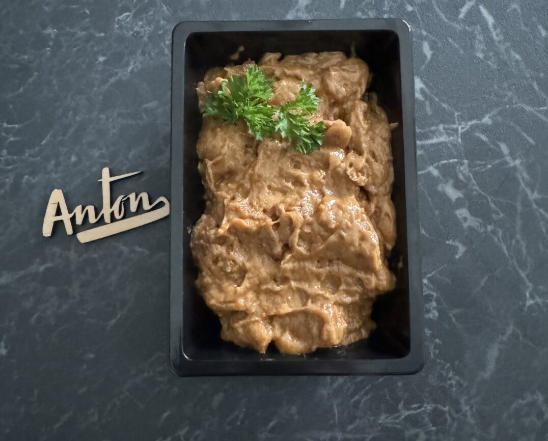 Satesalade voor op toast