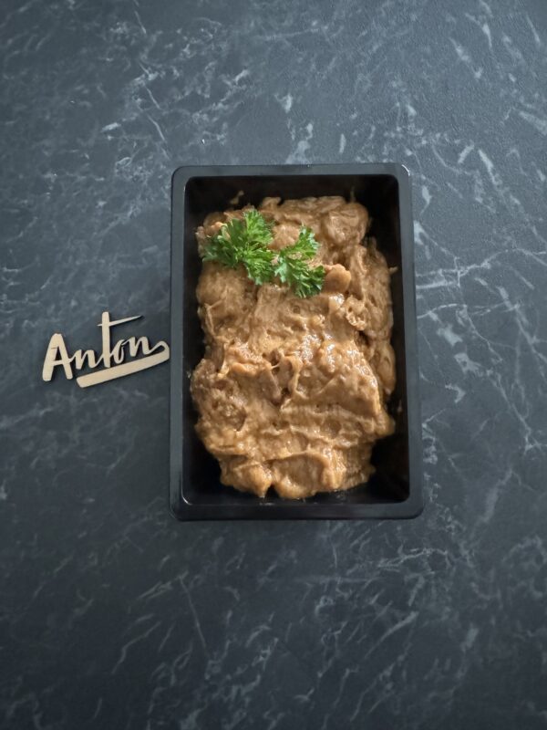 Satesalade voor op toast