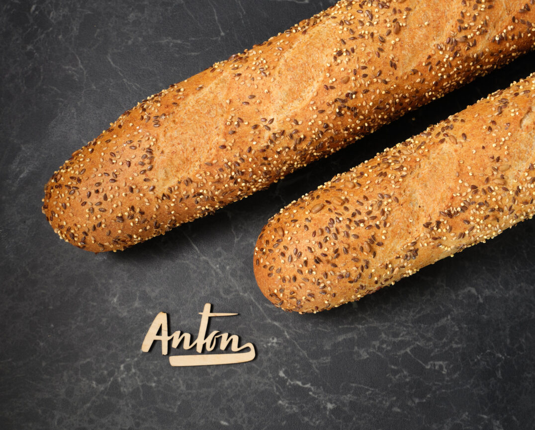 Stokbrood bruin ongesneden