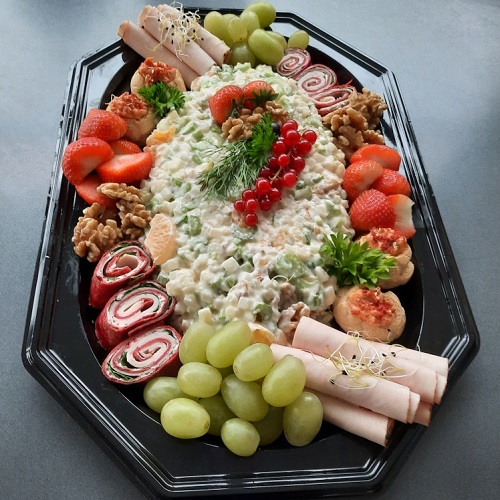Waldorffsalade opgemaakt