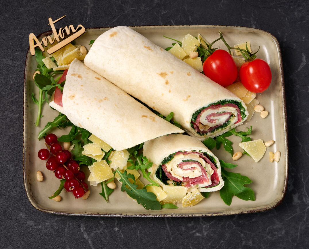 Wrap carpaccio