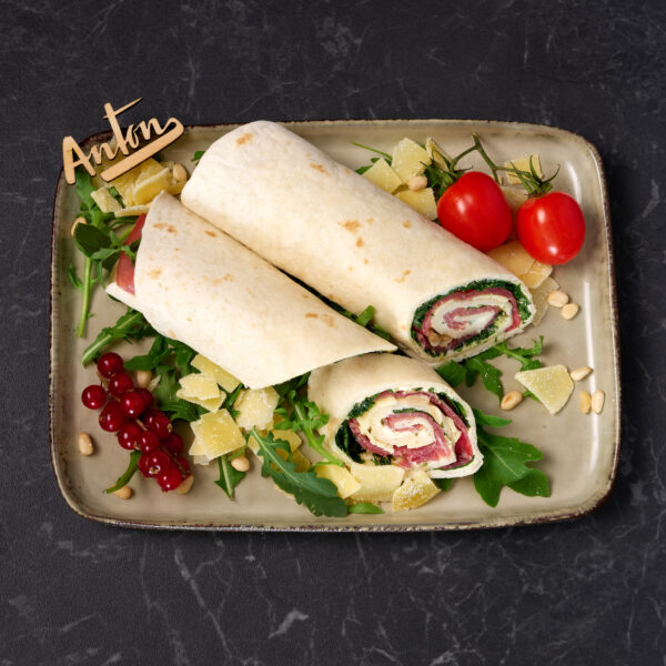 Wrap carpaccio