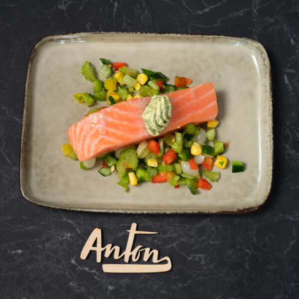 Zalm pakketje